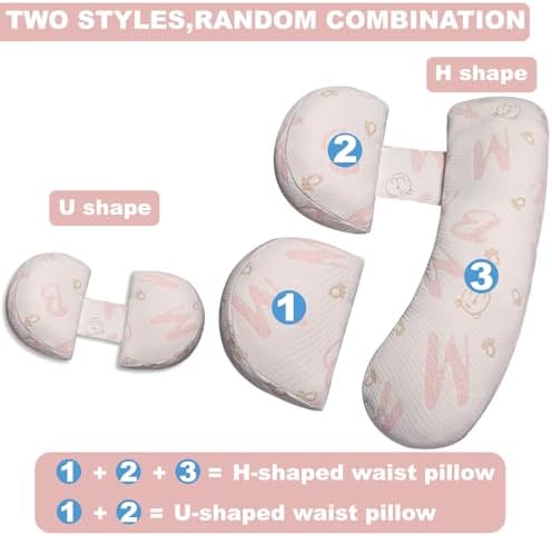 Anfrandce Pregnancy Pillow for Full Body Support