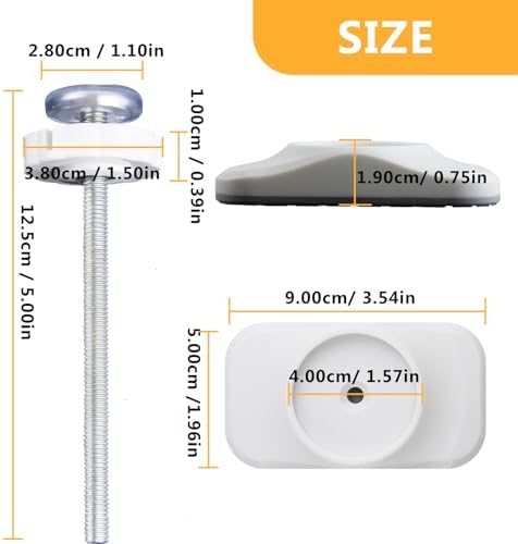 4 Pack Baby Gate Extender Replacement Parts 1