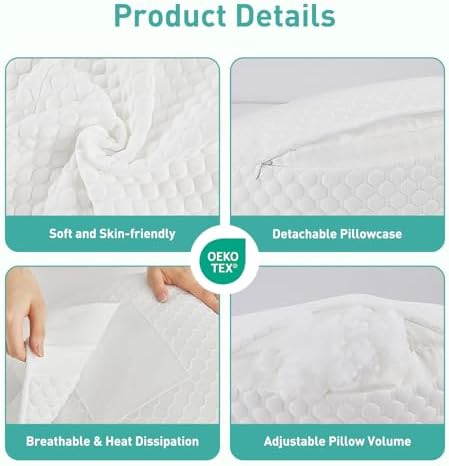 DONAMA Pregnancy Pillow Cooling with Adjustable Support 1