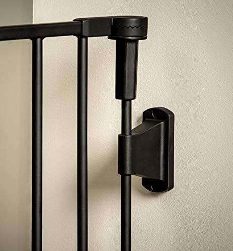 Regalo Deluxe Widespan Safety Gate - Black 745 x 28