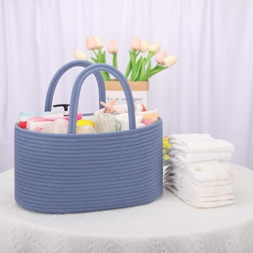 COMSE Large Diaper Caddy Organizer for Baby Essentials