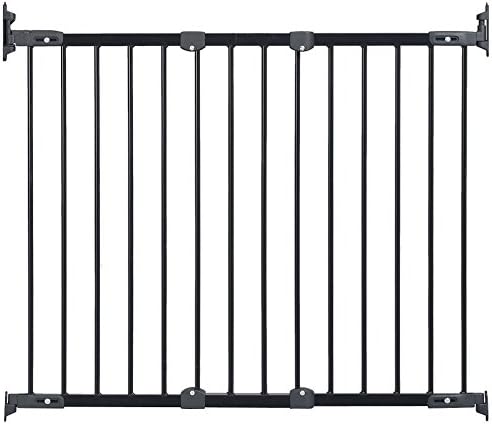 KidCo Angle Mount Stair Top Baby Gate Black