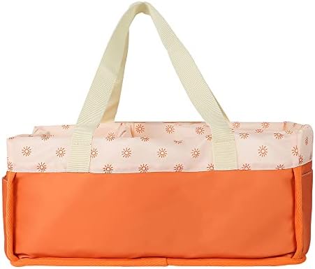MOMIGO Baby Diaper Caddy Organizer - Portable Nursery Storage Basket