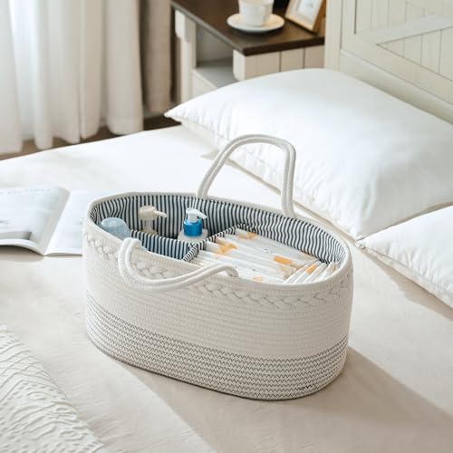 Luxury Little Extra Large Diaper Caddy Organizer