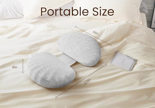 Tinkerz Memory Foam Pregnancy Pillow for Side Sleepers