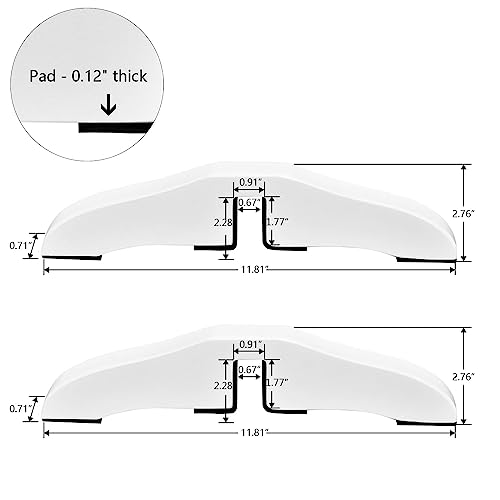 WELLAND Support Feet for 360 Degree Gate White
