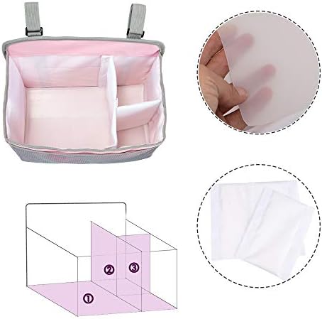 MOMIGO Baby Diaper Caddy Bag Stacker Organizer