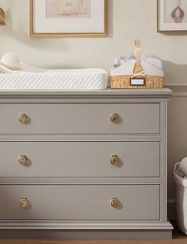 StorageWorks Wicker Diaper Caddy Organizer with Liner