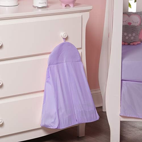 Light Purple Hanging Diaper Caddy Organizer for Baby Girls