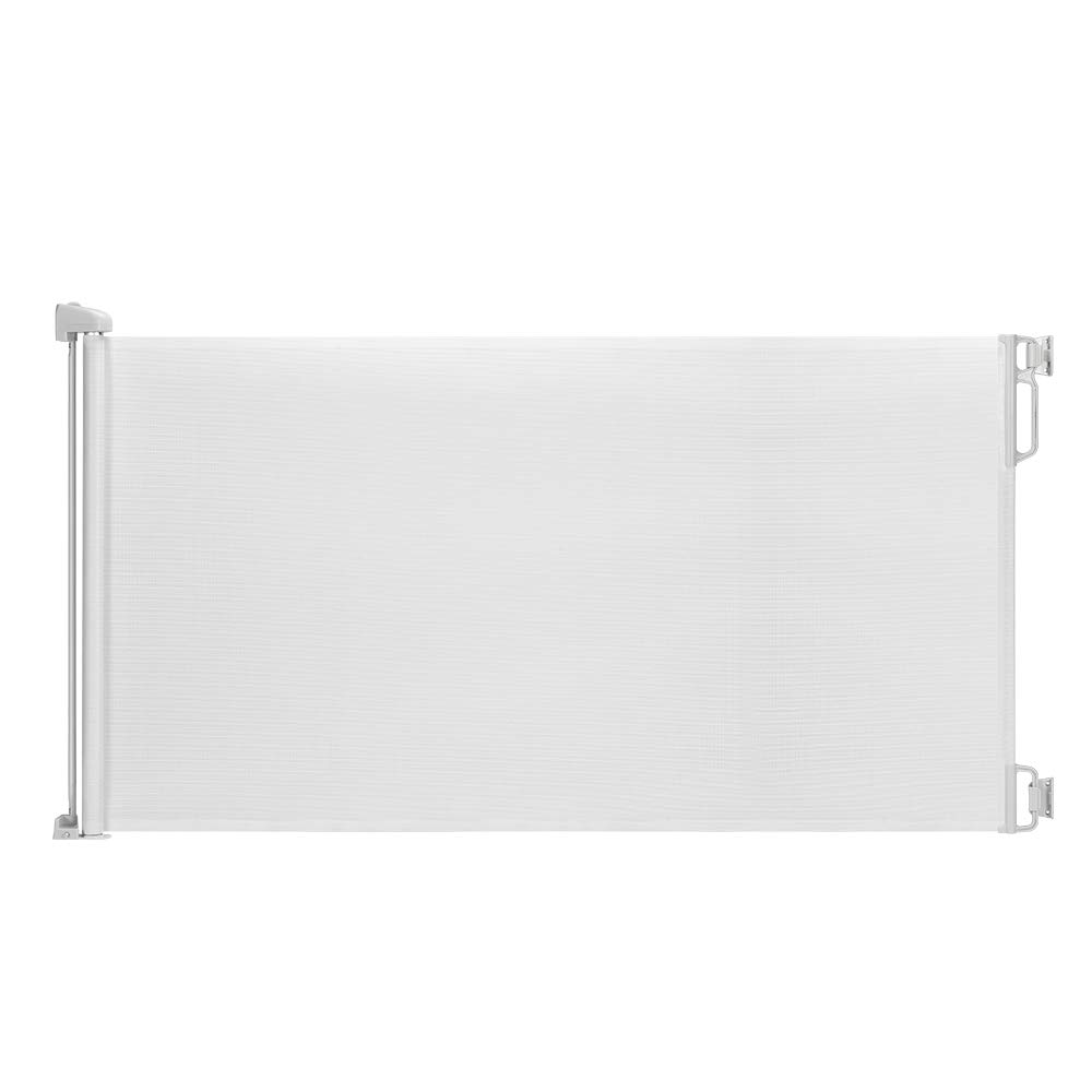 EasyBaby Extra Wide Retractable Baby Gate 33 Tall 71 Wide