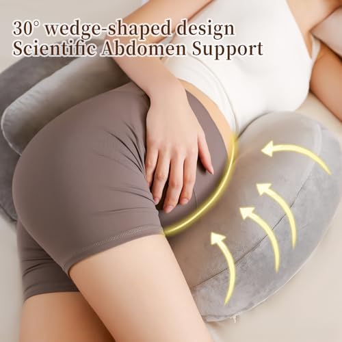 Cococu Portable Pregnancy Pillow Grey