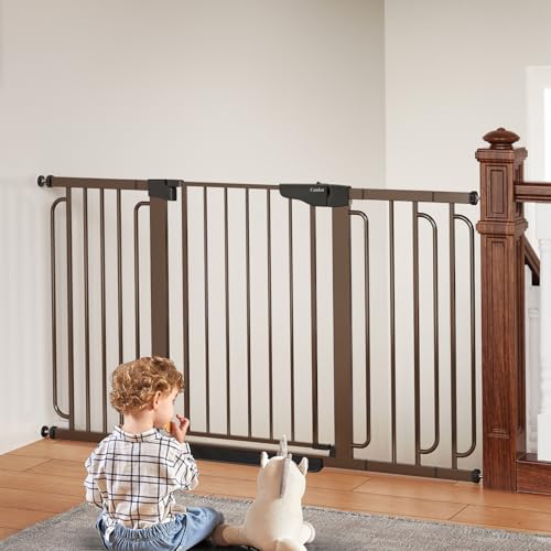 Cumbor Extra Wide Baby Gate for Stairs and Doors