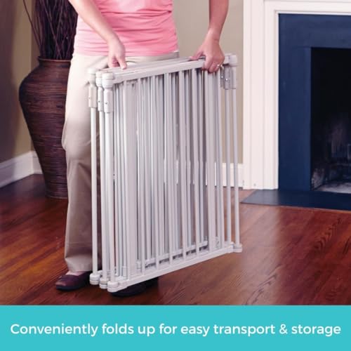 Toddleroo 3 in 1 Metal Superyard 151 Wide with Wall Mount Kit 1