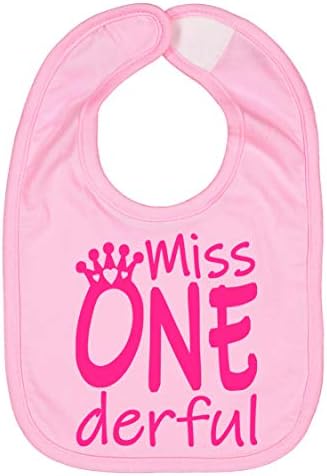 Aidens Corner First Birthday Princess Bib Set