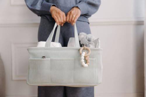 Itsy Bitsy Tot Diaper Caddy Organizer - Mint Color