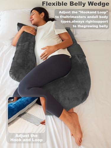 YZCCtixi Pregnancy Pillow with Detachable Cover