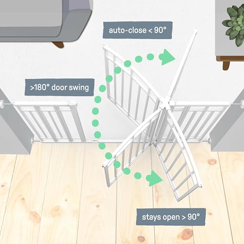 Summer by Ingenuity Doorway 48W Safety Gate - White