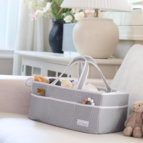 Lily Miles Extra Large Diaper Caddy Organizer