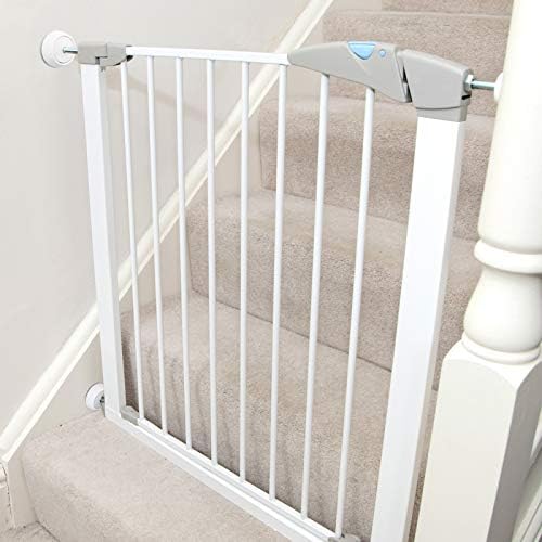 PAWOAH 4 Pack Wall Cups for Baby Gates Stair Safety Pet Gates