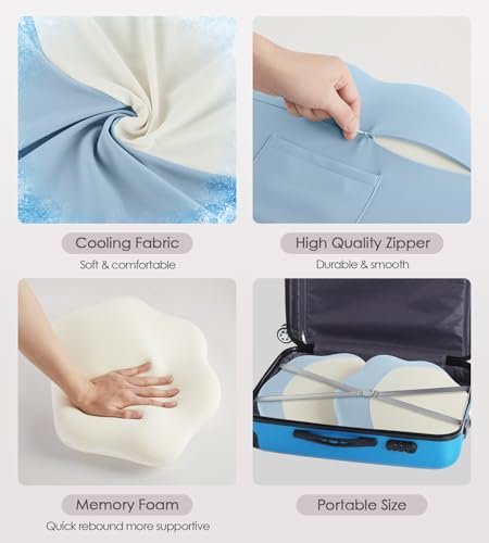 DONAMA Pregnancy Pillow with Cooling Case 1