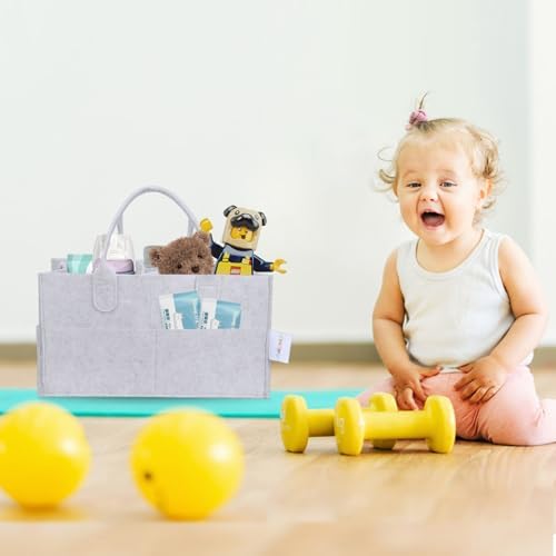 AIXIANG Portable Diaper Caddy Organizer for Newborns