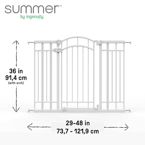Summer by Ingenuity Doorway 48W Safety Gate - White