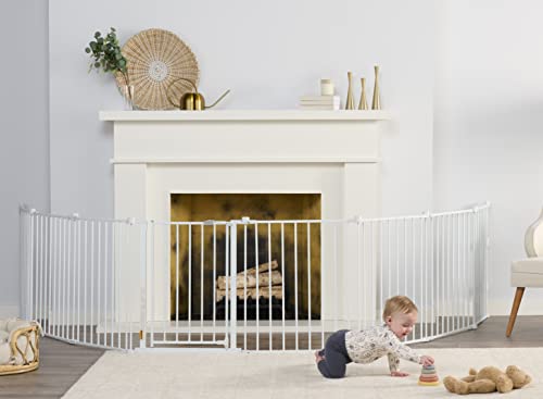 Regalo Super Wide Adjustable Baby Gate with Play Yard