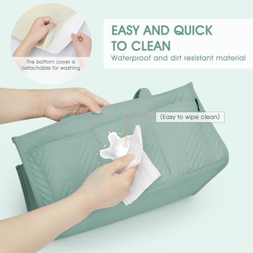 Skycase Large Diaper Caddy Organizer Green