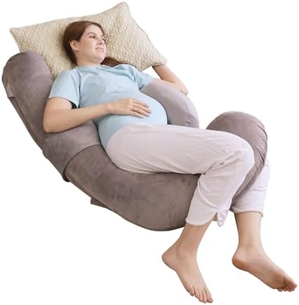 RELY F-Shaped Pregnancy Pillow Full Body Support