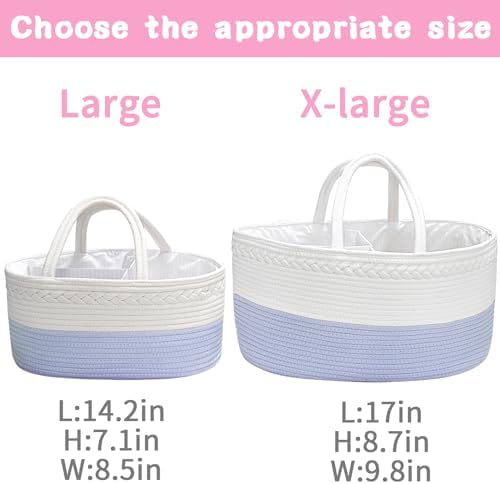 ABenkle X-Large Diaper Caddy Organizer