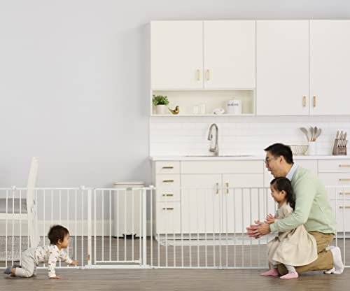 Regalo Super Wide Adjustable Baby Gate with Play Yard