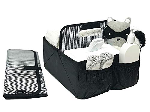 Fruutful Baby Diaper Caddy with Changing Pad 1