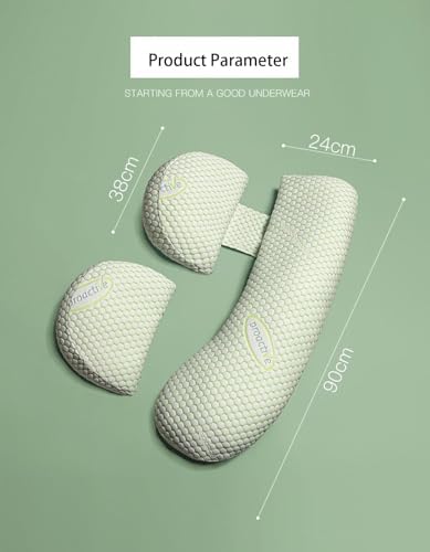 Soulfu Pregnancy Pillow with Adjustable Cover 1