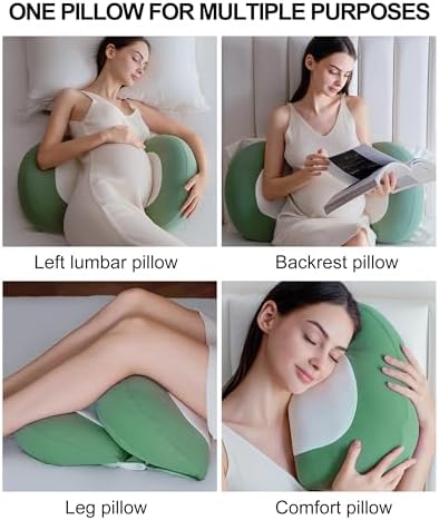 pobopobo Maternity Pillow for Comfort and Support