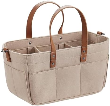 Baby Diaper Caddy Organizer Portable Storage Bin