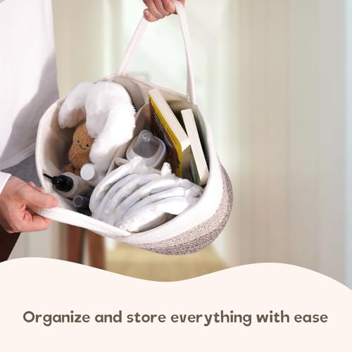 Baby Diaper Caddy Organizer - Gradient Brown