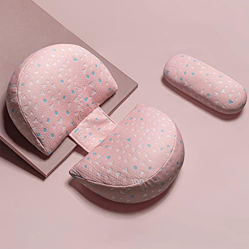 WMM Pregnancy Pillow with Adjustable Support - Pink Small