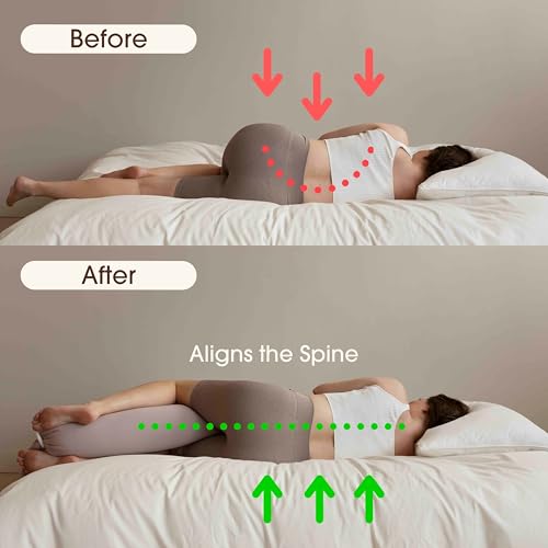 bbhugme Adjustable Pregnancy Pillow - Dusty Pink