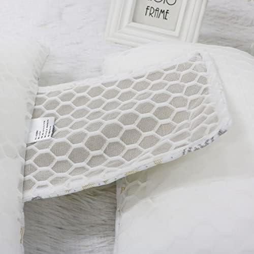 Lacomfy Pregnancy Pillow with Belly Support and Detachable Cover