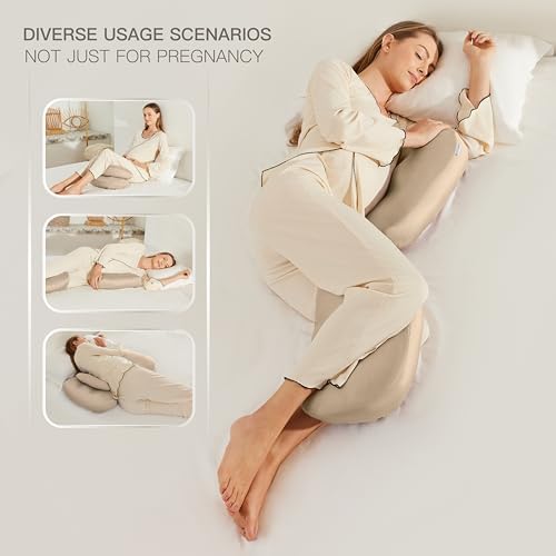 COZYREST Pregnancy Pillow with Adjustable Butterfly Shape