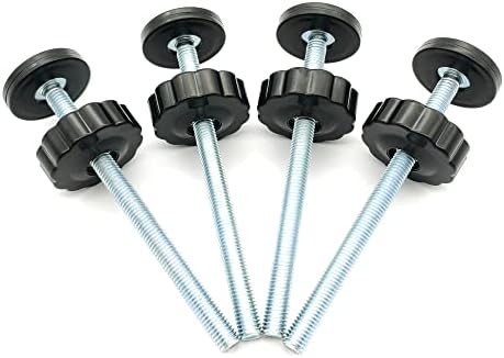 4 Pack Baby Gate Extender Rods with Wall Protector