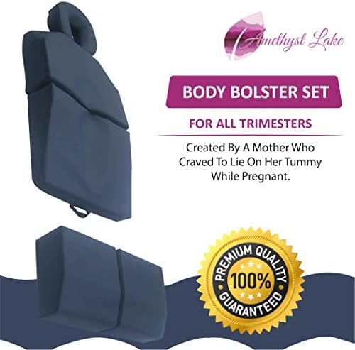 Amethyst Lake Pregnancy Massage Cushion with Headrest