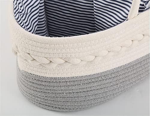 Lmbabter Diaper Caddy Organizer Portable with Removable Dividers