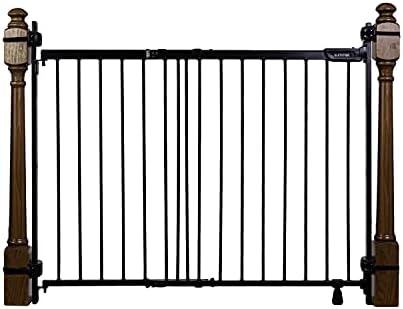 Summer Infant Metal Banister Stair Safety Gate 31-46 Wide 325 Tall Black