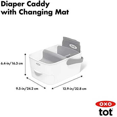 OXO Tot Diaper Caddy with Changing Mat