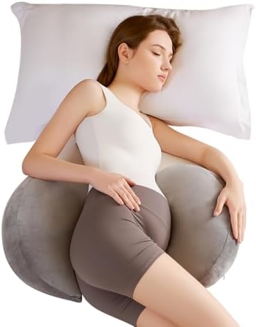 Cococu Portable Pregnancy Pillow Grey