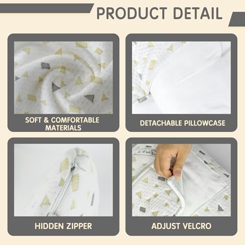 GloTika Pregnancy Pillow with Adjustable Support 1