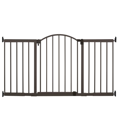 Summer Infant Extra Wide Metal Safety Gate with Auto Close Door