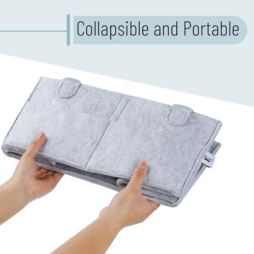 Mr Pen Baby Diaper Caddy Organizer Large Grey