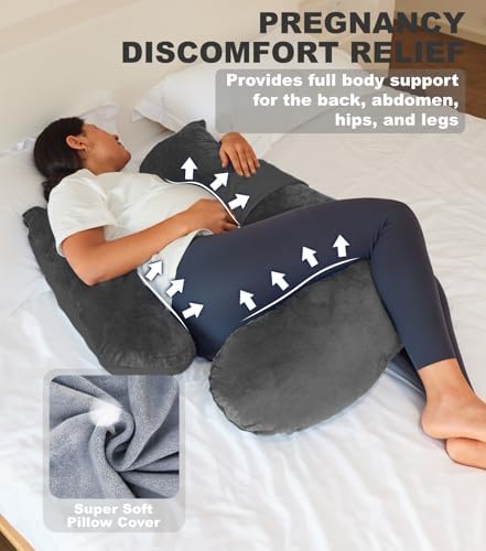 YZCCtixi Pregnancy Pillow with Detachable Cover